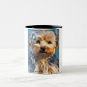 Tasse 2 Couleurs yorkie (Centre)