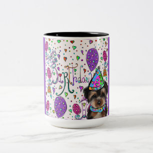 Tasse 2 Couleurs Yorkie Poo