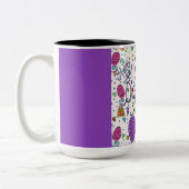 Tasse 2 Couleurs Yorkie Poo (Gauche)