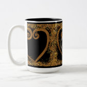 Tasse 2 Couleurs Yorkie Poo (Gauche)