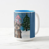 TASSE 2 COULEURS YORKIE POO (Devant droit)