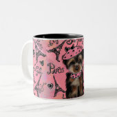 TASSE 2 COULEURS YORKIE POO (Devant gauche)