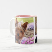 Tasse 2 Couleurs Yorkshire Terrier (Devant gauche)