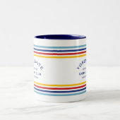 Tasse 2 Couleurs Yosemite Cabine Club Custom Crest Park Stripe (Centre)