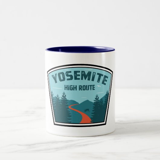 Tasse 2 Couleurs Yosemite High Route (Centre)