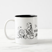 Tasse 2 Couleurs You And Me Forever (Gauche)