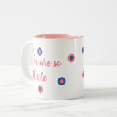Tasse 2 Couleurs You are so cute (Devant gauche)
