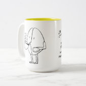 Tasse 2 Couleurs You keep me grounded (Devant gauche)