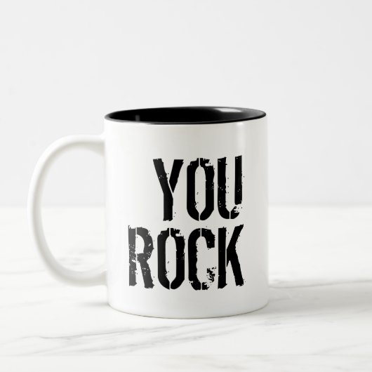 Tasse 2 Couleurs You Rock (Gauche)