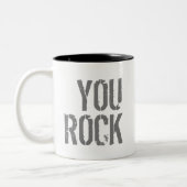 Tasse 2 Couleurs You Rock - (Gauche)