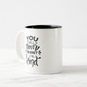 Tasse 2 Couleurs You Will Never Regret (Devant gauche)