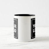 Tasse 2 Couleurs Your Logo - Square - Background BLACK (Centre)