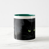 Tasse 2 Couleurs Yule Cat (Centre)