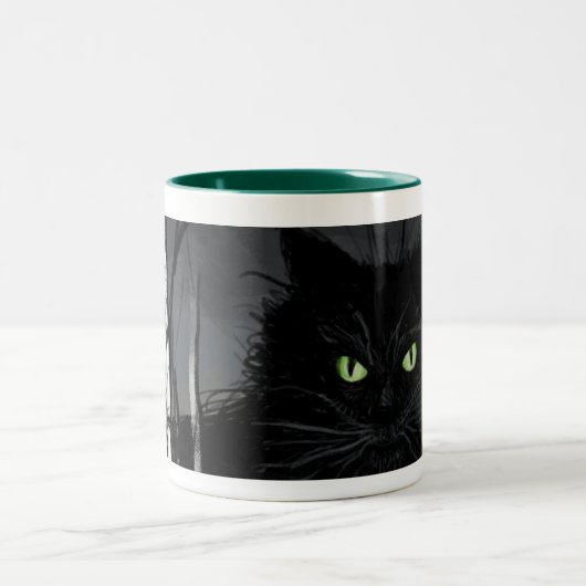 Tasse 2 Couleurs Yule Cat (Centre)