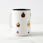 Tasse 2 Couleurs Yummy Sweet Delights (Devant gauche)