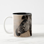 TASSE 2 COULEURS ZEBRA 927 ANIMAUX SAUVAGES AFRICAINS SAFARI NATURE (Gauche)
