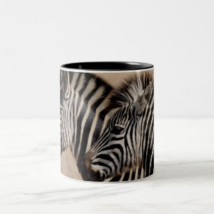 TASSE 2 COULEURS ZEBRA 927 ANIMAUX SAUVAGES AFRICAINS SAFARI NATURE
