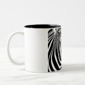 Tasse 2 Couleurs Zebra Head (Gauche)
