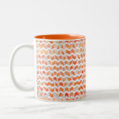 Tasse 2 Couleurs Zebra Orange and White Print (Gauche)