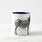 Tasse 2 Couleurs Zèbre (Centre)