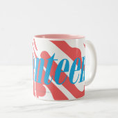 Tasse 2 Couleurs Zèbre LtPink (Devant droit)