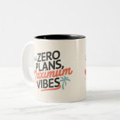 Tasse 2 Couleurs Zéro plan, maximum de vidéos (Devant gauche)
