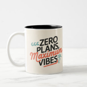 Tasse 2 Couleurs Zéro plan, maximum de vidéos