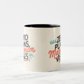 Tasse 2 Couleurs Zéro plan, maximum de vidéos (Centre)