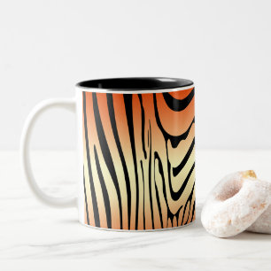 Tasse 2 Couleurs Zesty Zebra Orange