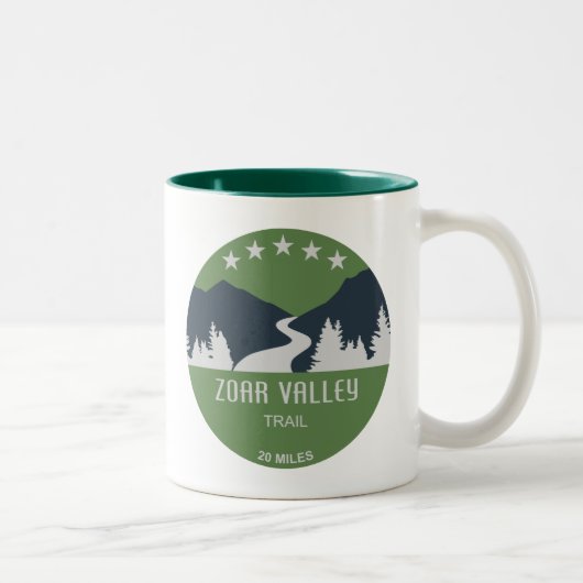 Tasse 2 Couleurs Zoar Valley Trail (Droit)