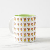 Tasse 2 Couleurs Zodiac Leo (Devant gauche)