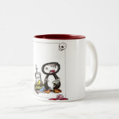 Tasse 2 Couleurs Zombi de stylo (Devant droit)