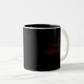 Tasse 2 Couleurs zombi-Kitty (Devant droit)
