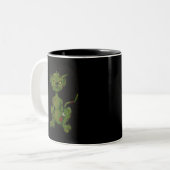 Tasse 2 Couleurs zombi-Kitty (Devant gauche)
