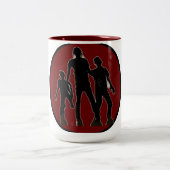 Tasse 2 Couleurs Zombie (Centre)