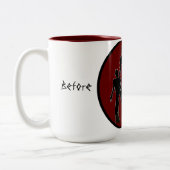 Tasse 2 Couleurs Zombie (Gauche)