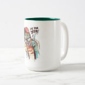 TASSE 2 COULEURS ZOMBIE (Devant droit)