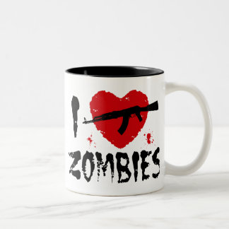 Tasse 2 Couleurs Zombies