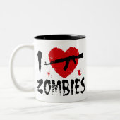 Tasse 2 Couleurs Zombies (Gauche)