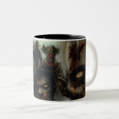 Tasse 2 Couleurs Zombies (Devant droit)