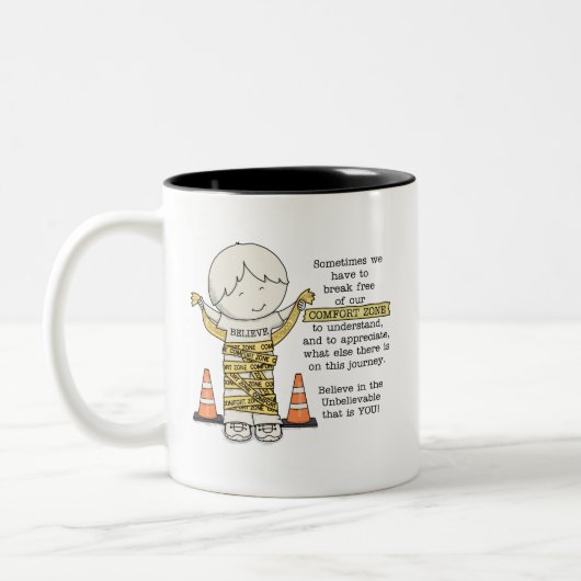 Tasse 2 Couleurs Zone de confort (Gauche)