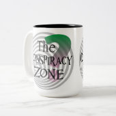 Tasse 2 Couleurs Zone de conspiration (Devant gauche)