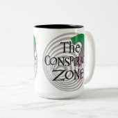 Tasse 2 Couleurs Zone de conspiration (Devant droit)