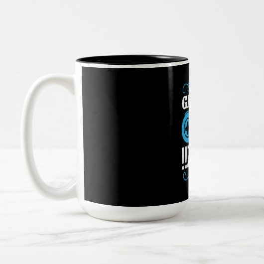 Tasse 2 Couleurs Zone de jeu cadeau Gamer (Gauche)