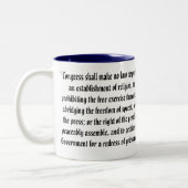 Tasse 2 Couleurs Zone de libre expression (Gauche)