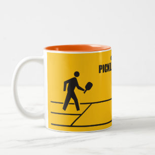 Tasse 2 Couleurs Zone de pickleball