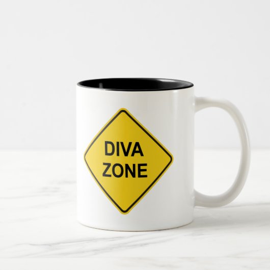 Tasse 2 Couleurs Zone Diva (Droit)