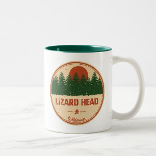 Tasse 2 Couleurs Zone sauvage de Lizard Head Colorado