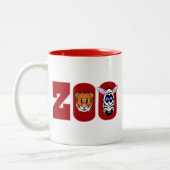 TASSE 2 COULEURS ZOO (Gauche)