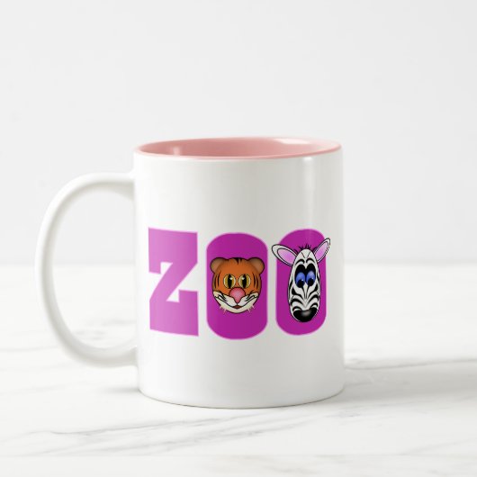TASSE 2 COULEURS ZOO (Gauche)
